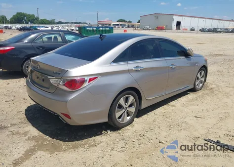 2011 Hyundai Sonata Hybrid from USA, damaged, VIN KMHEC4A4XBA016883